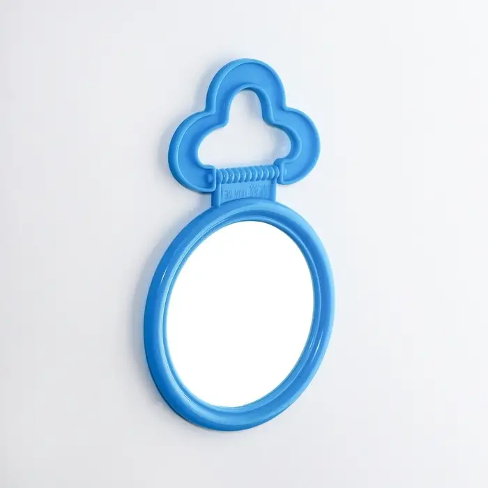 Зеркало настольное - подвесное «Круг», d зеркальной поверхности 6.7 см, МИКС