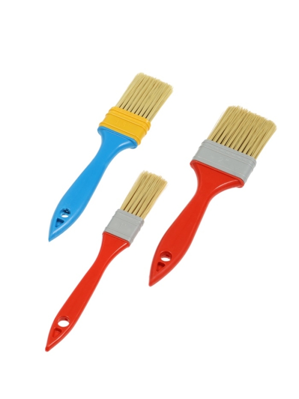 Набор кистей ЛОМ промо, искусственная щетина, пластик. рук, 1-1.5-2 Набор кистей ЛОМ промо, искусственная щетина, пластик. рук, 1-1.5-2" (25, 38, 50 мм), 3 шт.