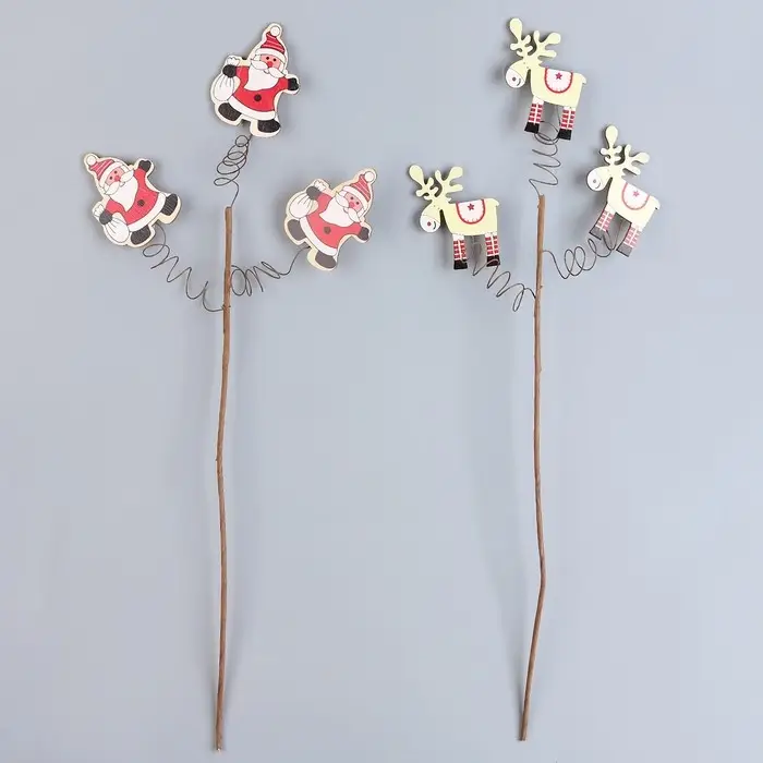 Топпер для торта «Новогоднее настроение», 40×15×1.5 см, МИКС Топпер для торта «Новогоднее настроение», 40×15×1.5 см, МИКС