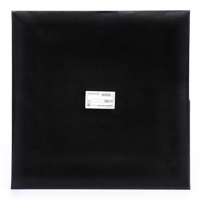 Пакет подарочный, крафт, с окном, «Черный», 30 х 30 х 30 см Пакет подарочный, крафт, с окном, «Черный», 30 х 30 х 30 см