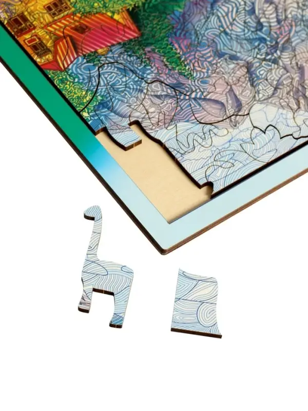 Пазл Puzzle &laquo;Живописный водопад&raquo; + календарь