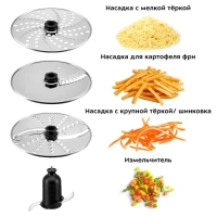 Миксер планетарный, блендер, мясорубка, комбайн КТ-3413