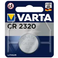 Батарейка Varta ELECTRONICS CR2320 BL1 Lithium 3V (6320) (1/10/100)