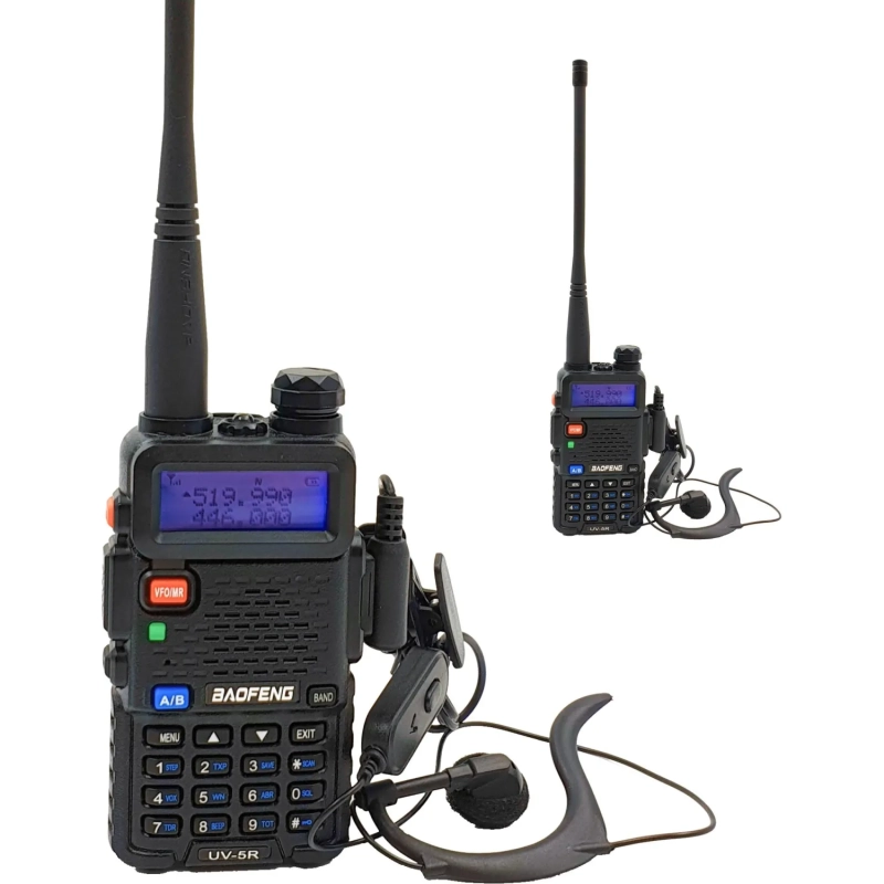 Рация Baofeng UV-5R L/M (1800 mah) 5 Вт (компл. из двух раций)