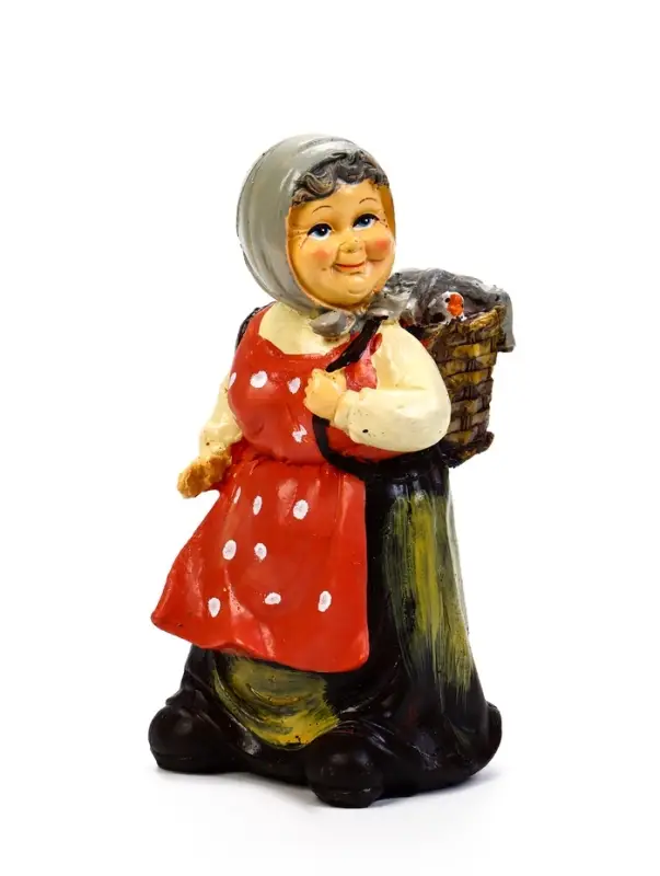 Садовая фигура 20 х 10 х 10 см  Садовая фигура 20 х 10 х 10 см "Бабушка с гусём"