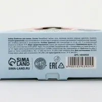 Бомбочки для ванны «Мишка», 3 шт х 40 г, морозная черника, URAL LAB