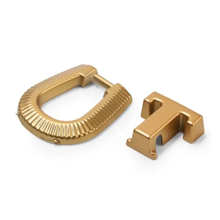 Ручка-кнопка мебельная CAPPIO EARRING, алюминий, золото