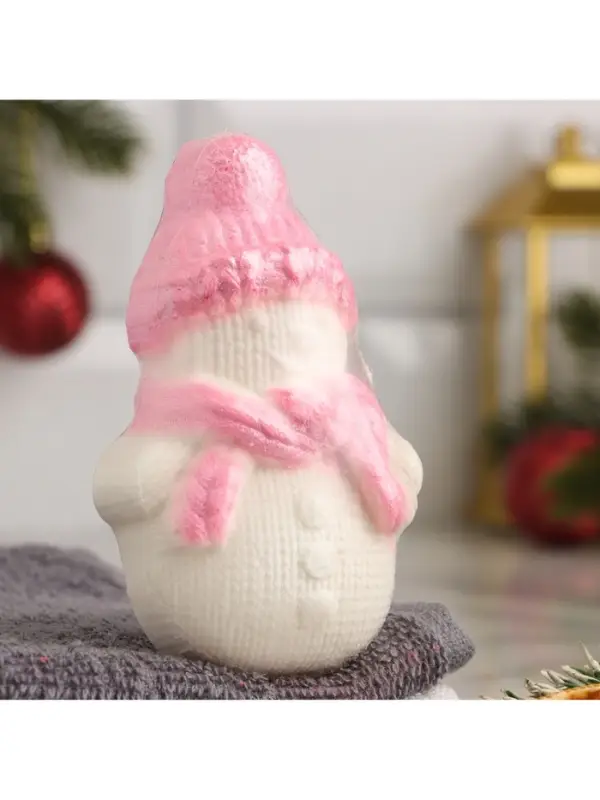 Бомбочка для ванн Бомбочка для ванн "Снеговик" кофе с корицей, 80 г