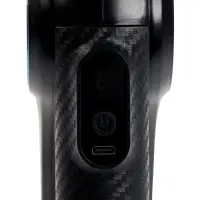 Массажёр для тела LEM-11, перкуссионный, 9 насадок, 9  режимов, черный