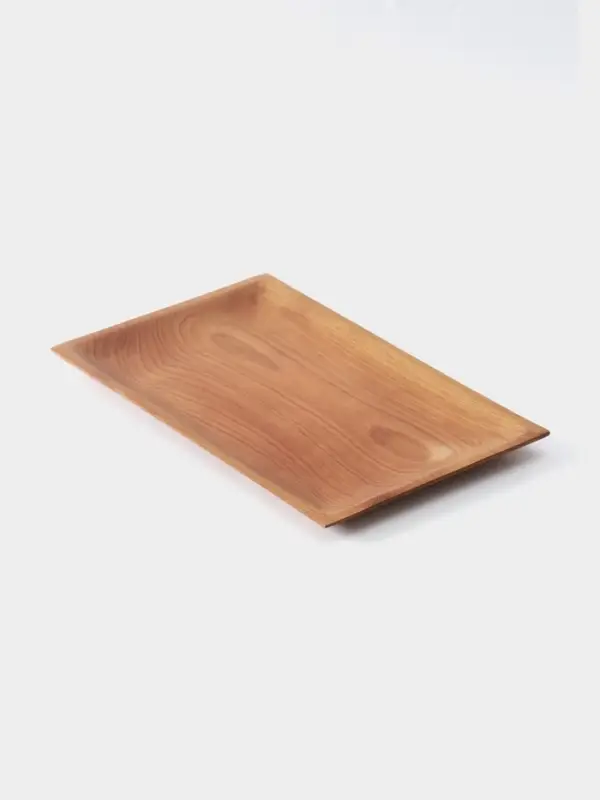 Блюдо, 30&times;20&times;2 см, тиковое дерево