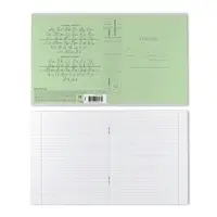 Тетрадь 12 листов в частую косую линейку, ErichKrause «Классика», обложка мелованный картон, зелёная Тетрадь 12 листов в частую косую линейку, ErichKrause «Классика», обложка мелованный картон, зелёная