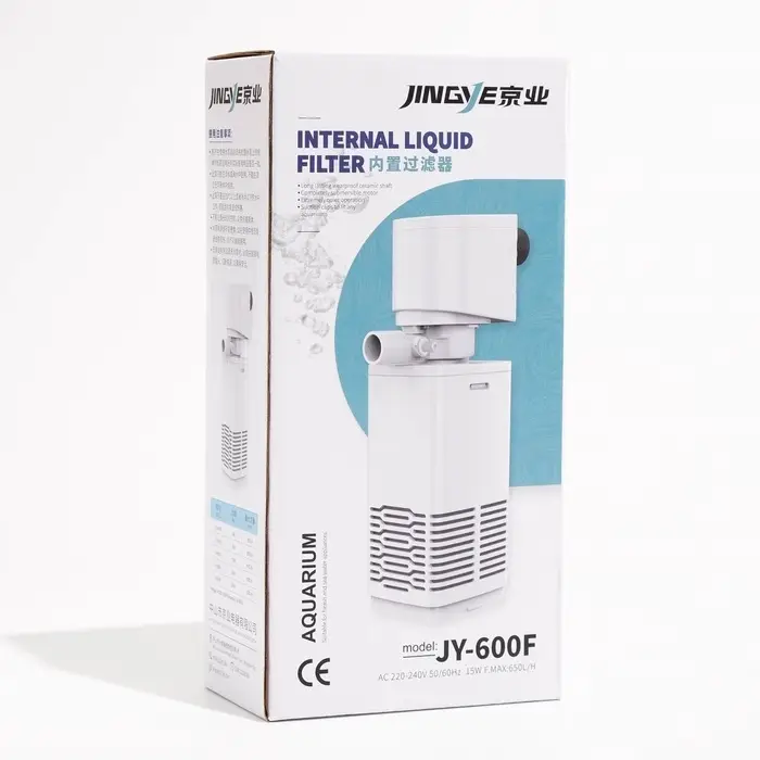 Фильтр внутренний JINGYE JY-600F, 650 л/ч, 15 Вт