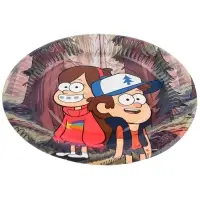 Тарелка одноразовая &laquo;С Днем Рождения!&raquo;, 18 см, Гравити Фолз