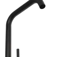 Смеситель для кухни ZEIN Z2506, высокий излив, картридж керамика 40 мм, нерж. сталь, черный