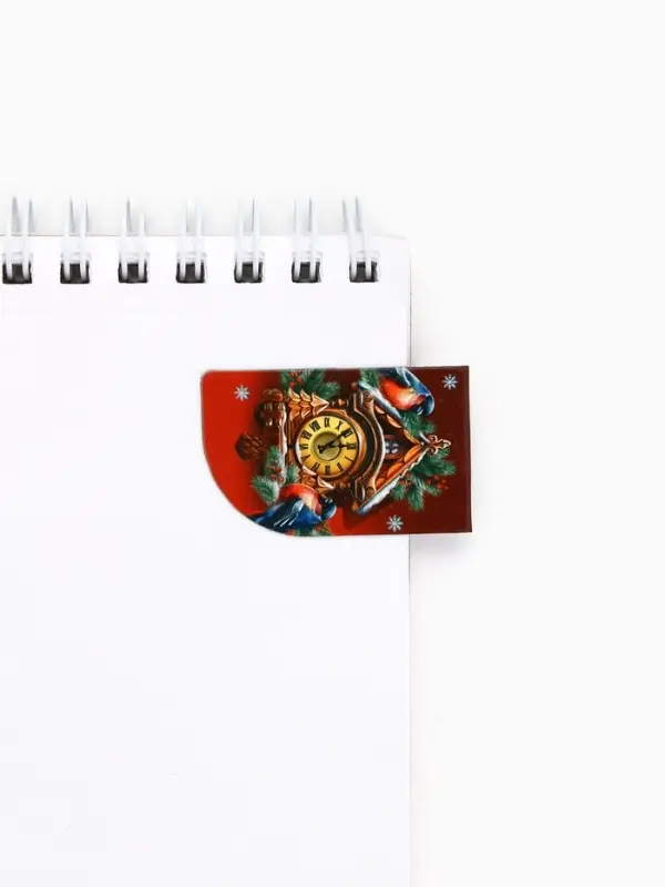 Магнитные закладки Магнитные закладки "Дедушка Мороз", 4 шт мини