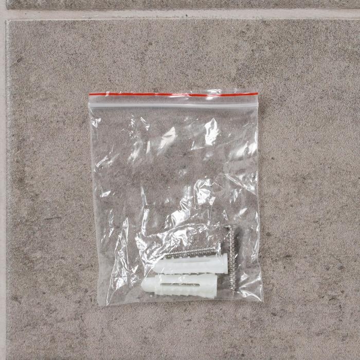 Держатель для зубных щёток, настенный Держатель для зубных щёток, настенный"Accoona A11103", стекло, цвет хром