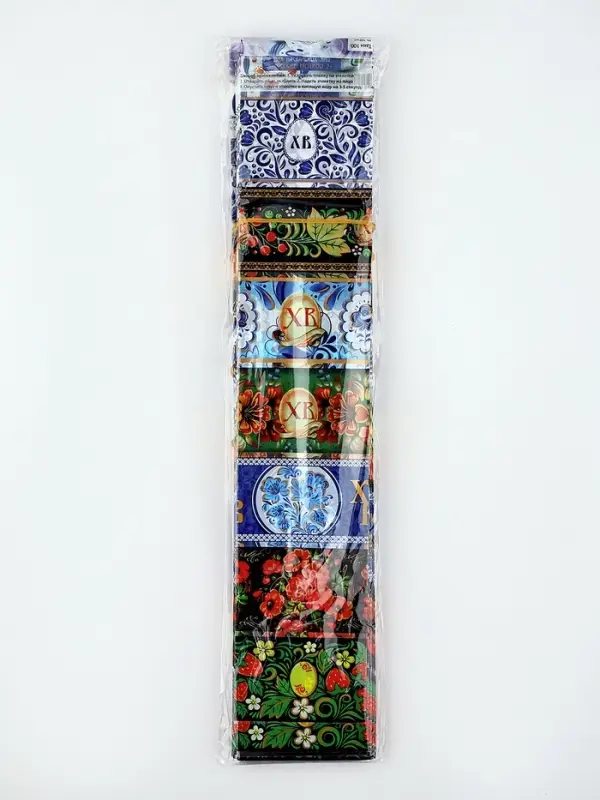 Термонаклейки на 7 яиц &laquo;Русские мотивы&raquo;, на пасху