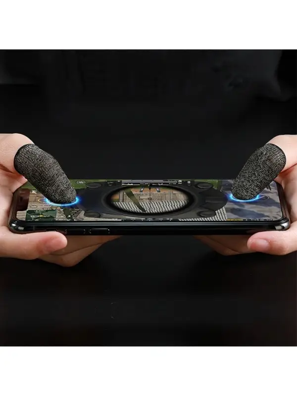 Напальчники для игр на смартфоне Hoco GM4, с защитой от пота, 10 шт., чёрные