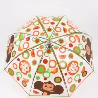 Зонт детский прозрачный купол &laquo;Чебурашка&raquo; d=76 см