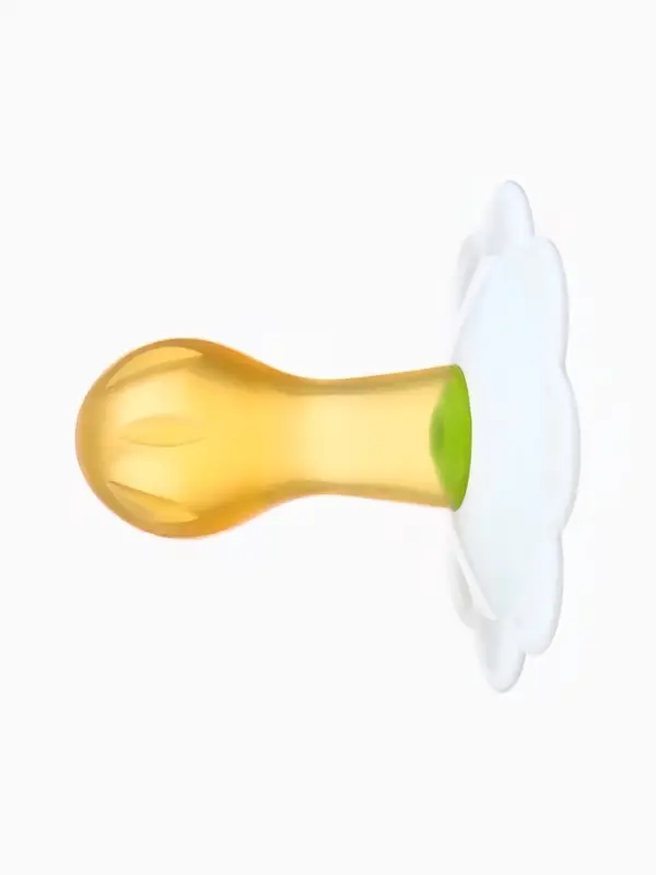 Соска - пустышка классическая, латекс, +0 мес., &laquo;Ромашка&raquo;, цвет МИКС