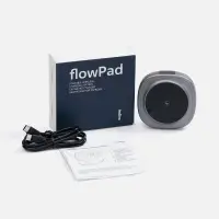 Складная станция беспроводной зарядки flowPad, серая