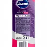 Полотенца бумажные ZEMMA Premium Декор 2сл 4 рул