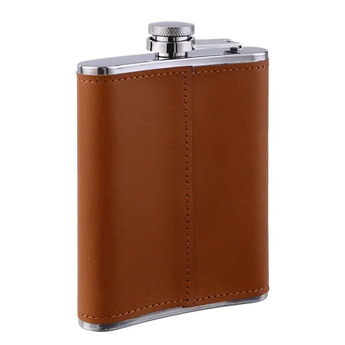 Фляжка &laquo;Герб&raquo;, нержавеющая сталь, 240 мл, 8 oz