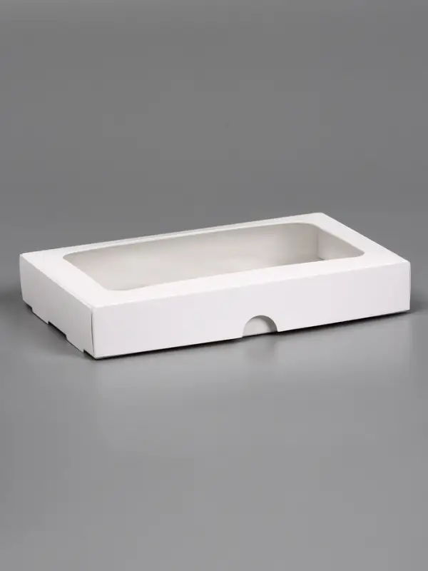 Подарочная коробка под плитку Дубайского шоколада, складная, белая, 18×11×2.7 см Подарочная коробка под плитку Дубайского шоколада, складная, белая, 18×11×2.7 см