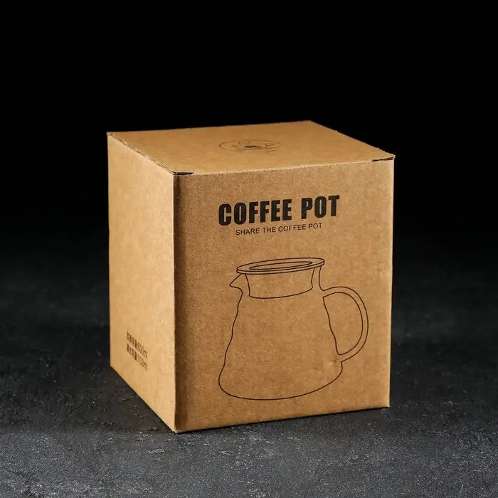 Заварочный чайник &laquo;Бриз&raquo;, 500 мл, с крышкой, стекло