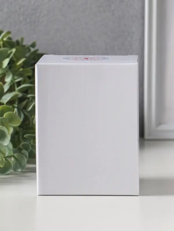 Сувенир полистоун "Зайчик с пончиком в глазури на шее" 8,8х7,8х12 см