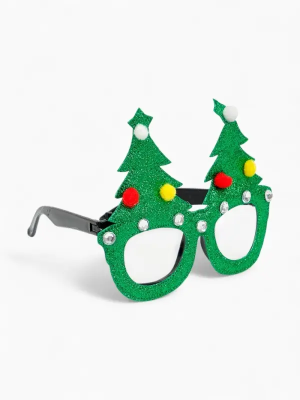 Карнавальные очки «Новогодние» набор 12 штук