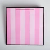 Пакет подарочный квадратный, упаковка, &laquo;Present&raquo;, 30&times;30&times;30 см