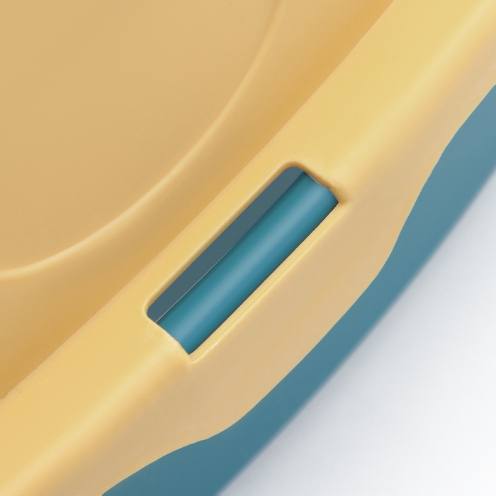 Туалет с бортом 46 х 38 х 18 см, голубой Туалет с бортом 46 х 38 х 18 см, голубой