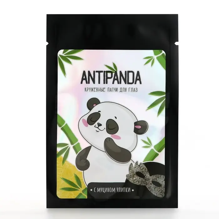 Патчи для глаз с муцином улитки Anti-Panda, 1 шт., Beauty Fox Патчи для глаз с муцином улитки Anti-Panda, 1 шт., Beauty Fox