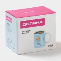 Кружка чайная хамелеон &laquo;Такова жизнь&raquo;, 350 мл