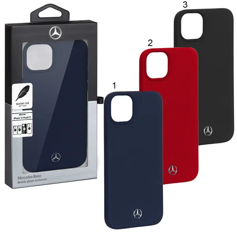 Чехол iPh 14 Plus Benz silicone
