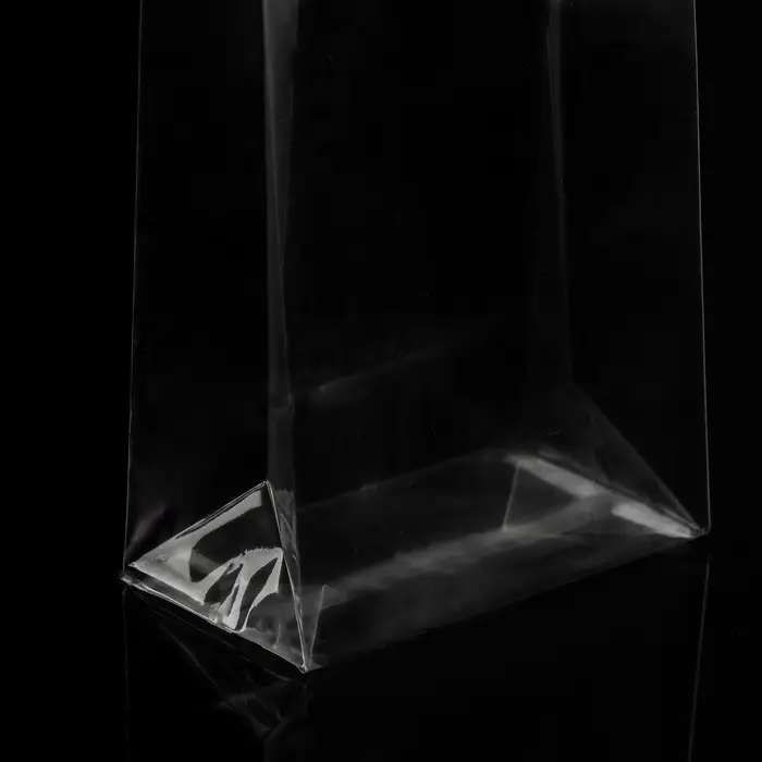 Пакет полипропиленовый фасовочный, прямоугольное дно, прозрачный, 9×5×19 см