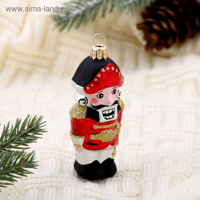 Ёлочная игрушка Ёлочная игрушка "Щёлкунчик" h-11 см