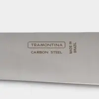 Нож кухонный Carbon поварской, лезвие 25 см, с деревянной ручкой