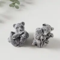 Фигурка &laquo;Медвежата&raquo;, мраморная крошка, 5 см, МИКС