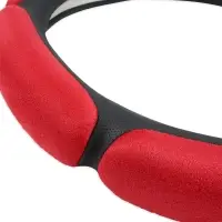 Спонжевая оплетка руля AVS SP-426M-RD ( размер M, красный) - Серия "Sponge"