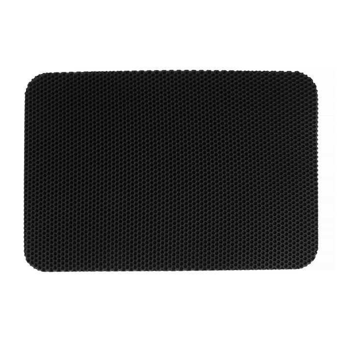Коврик eva универсальный Grand Caratt, Соты 43 х 62 см, черный Коврик eva универсальный Grand Caratt, Соты 43 х 62 см, черный