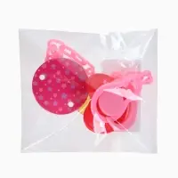 Соска - пустышка латексная ортодонтическая &laquo;Мур-мур&raquo;, от 0 мес., с держателем, розовая