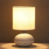 Лампа настольная RISALUX &laquo;Прованс&raquo;, E14, 40 Вт, белая, 13&times;13&times;23.5 см