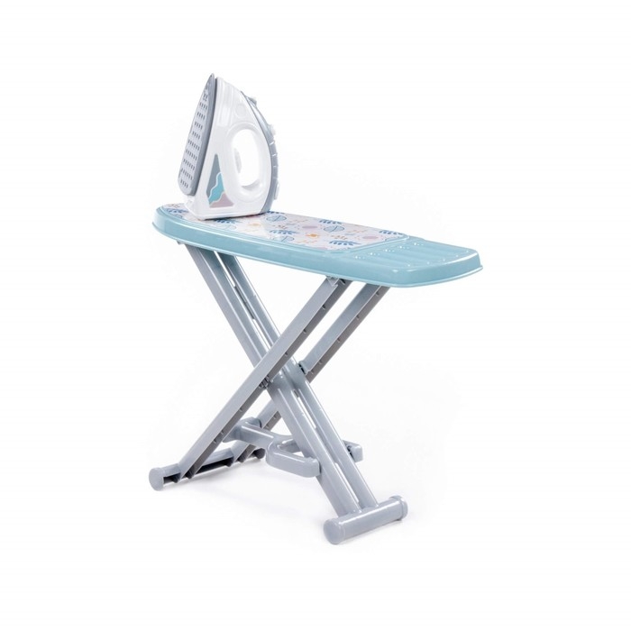 Игровой набор «Утюжок №3» с гладильной доской, серо-голубой Игровой набор «Утюжок №3» с гладильной доской, серо-голубой