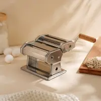 Лапшерезка ручная SL Home &laquo;Оливковая роща&raquo;, 21&times;15&times;13.5 см, нержавеющая сталь, серебристая