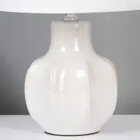 Лампа настольная E27 40Вт "Гранат" беж перламутр 20х20х32,5 см