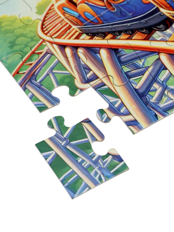 Пазл 60 эл. "Динозавры на аттракционе" УК60-1983