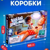 Настольная игра для детей на внимание Лас Играс KIDS &laquo;Весёлая анатомия&raquo;, от 1 игрока, 5+