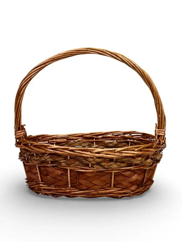 Набор корзин 3 шт Ротанг 31х26х12 26х22х11 23х18х9 см ручка h=25/23/21 см